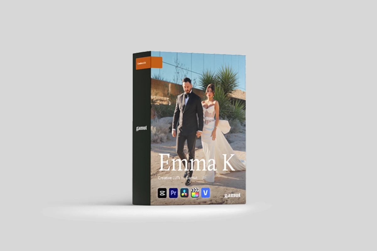 浪漫婚礼电影人像柔和自然肤色调色 LUT / Gamut & Emma K