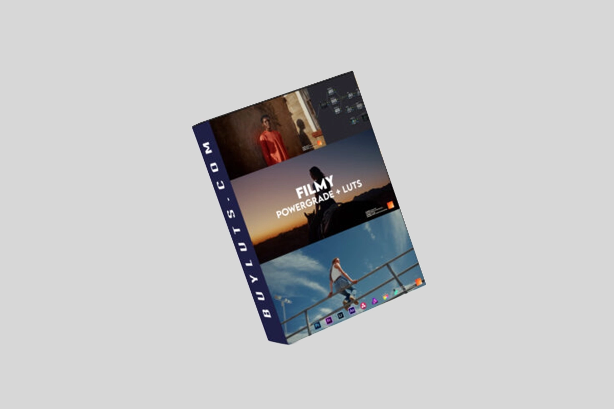 热门电影风格化胶片模拟调色节点 LUT / Filmy PowerGrade and LUTs