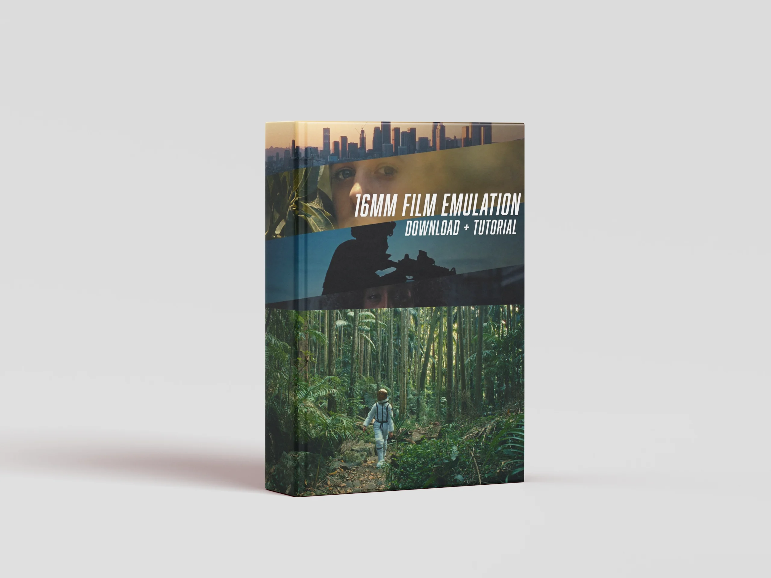 复古电影胶片仿真颗粒光晕模拟调色节点 / JVKE – 16MM Film Emulation PowerGrade