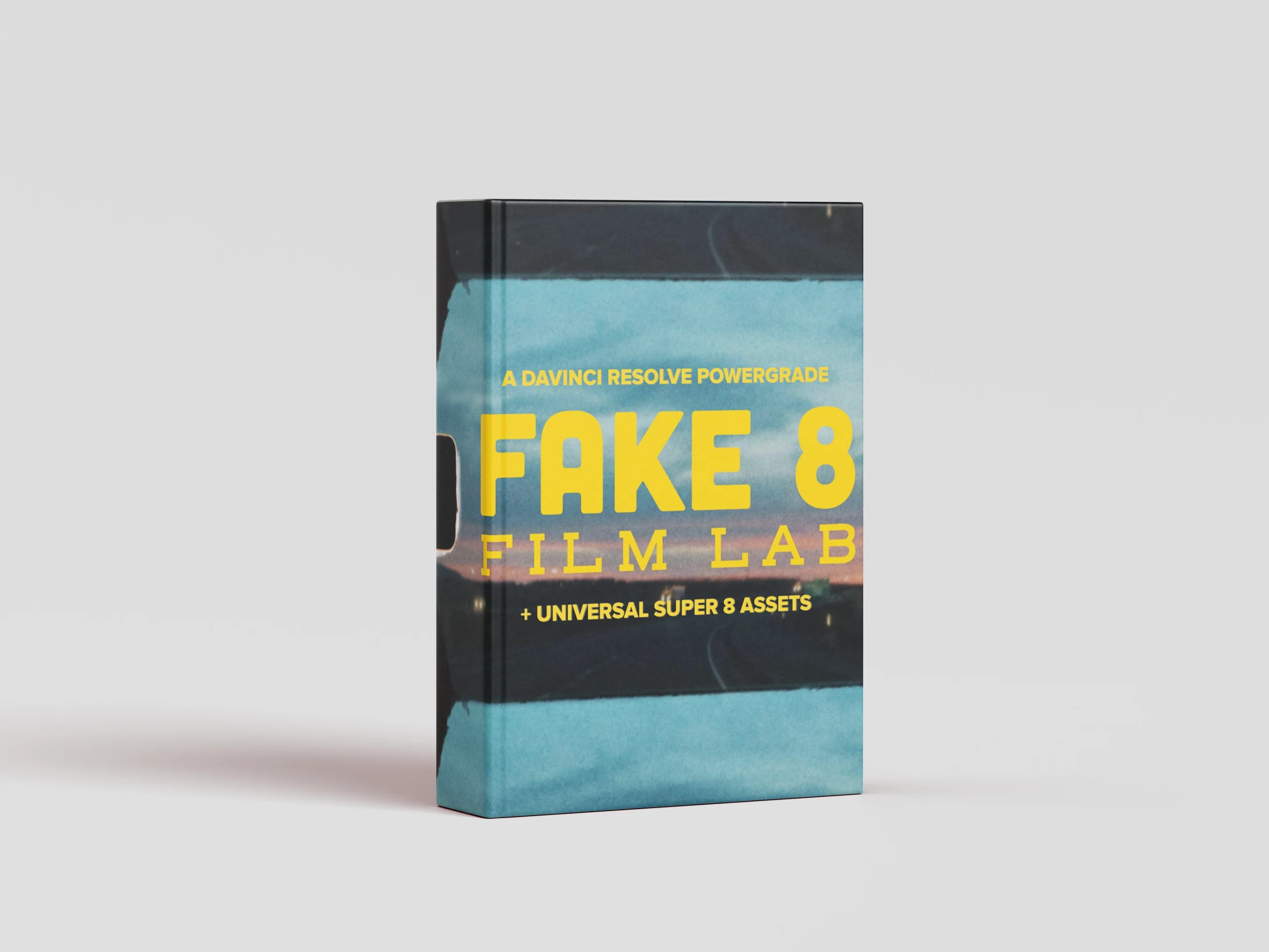 真实SUPER 8MM胶片模拟闪烁模糊光晕抖动效果达芬奇节点+视频/音效素材 / Fake 8 Film Lab