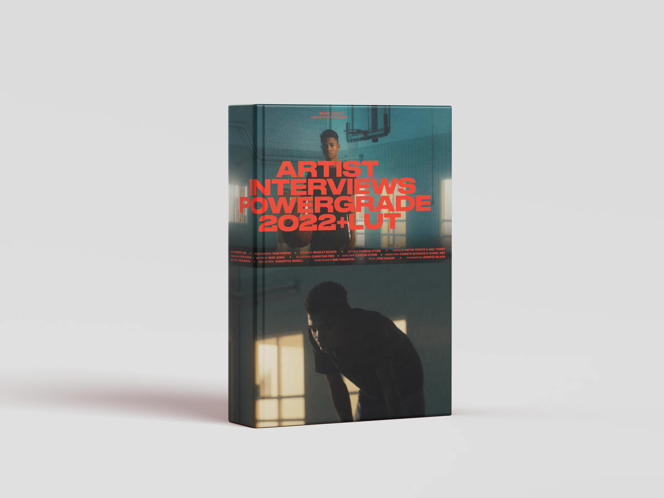 Brian Durkee 达芬奇电影质感青橙色调颜色分级调色节点 ARTIST INTERVIEWS POWERGRADE+LUT 2022