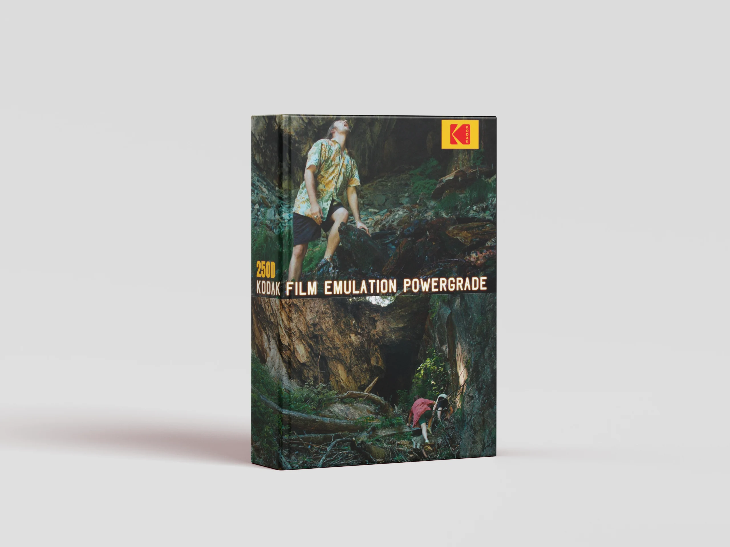 柯达250D胶片模拟颗粒光晕亮度曲线调色节点 / FilterGrade – Davinci Resolve Kodak film Emulation Powergrade