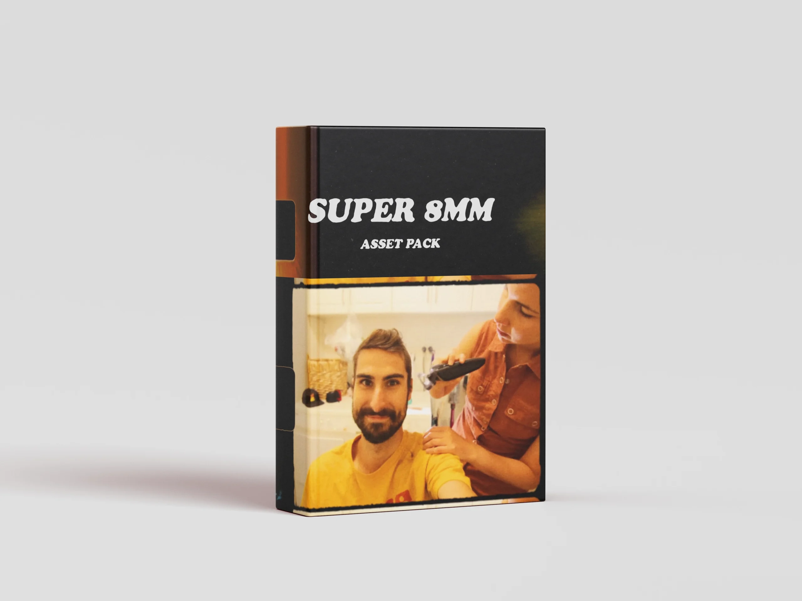 复古Super 8mm胶片帧电影效果边框遮罩叠加层视频 – 音效素材 / Super 8mm Overlays