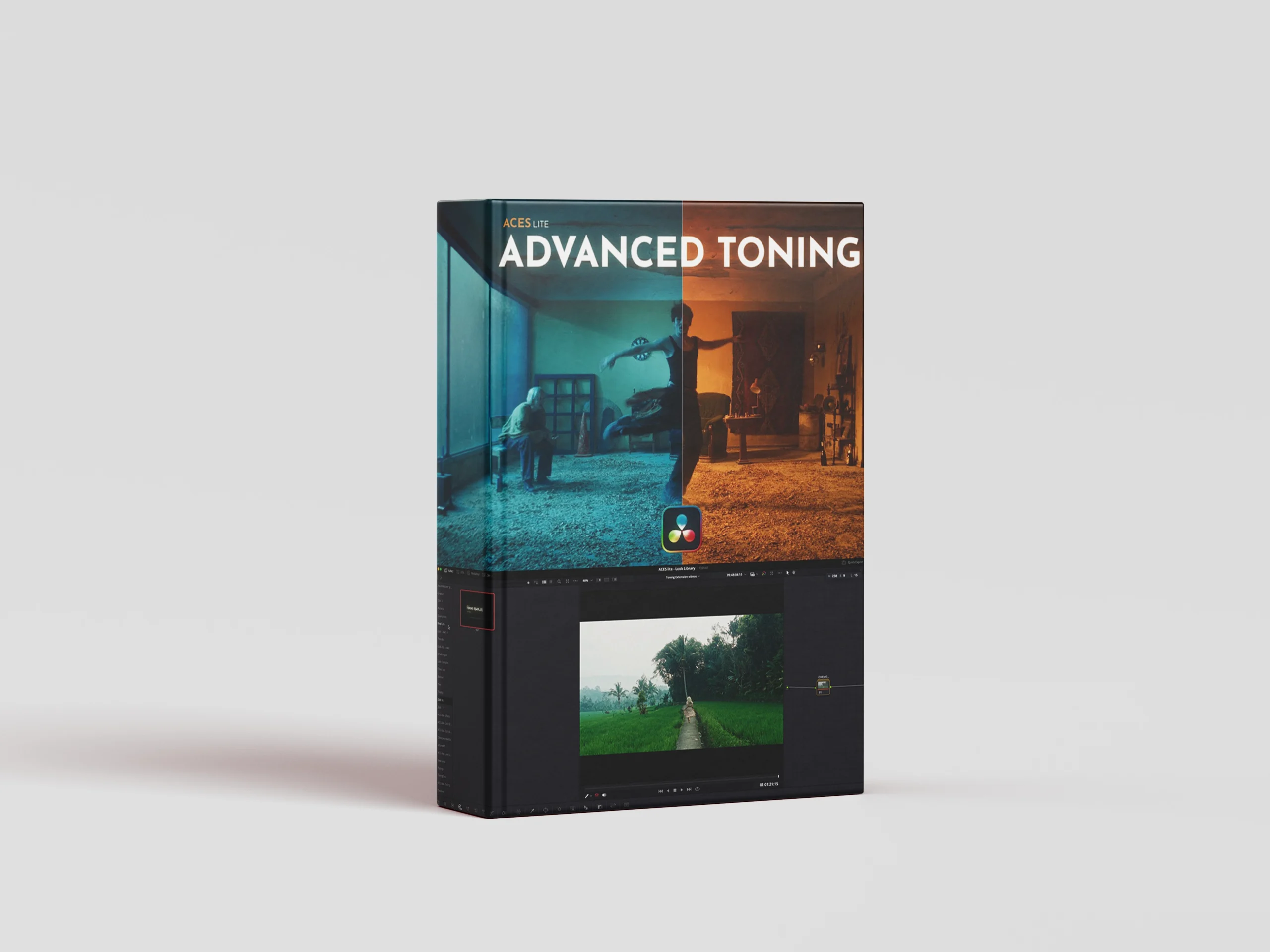 复古电影胶片模拟色彩分级ACES工作流调色节点 – 课程 (中文字幕) / Joo.Works – Advanced Toning Tool