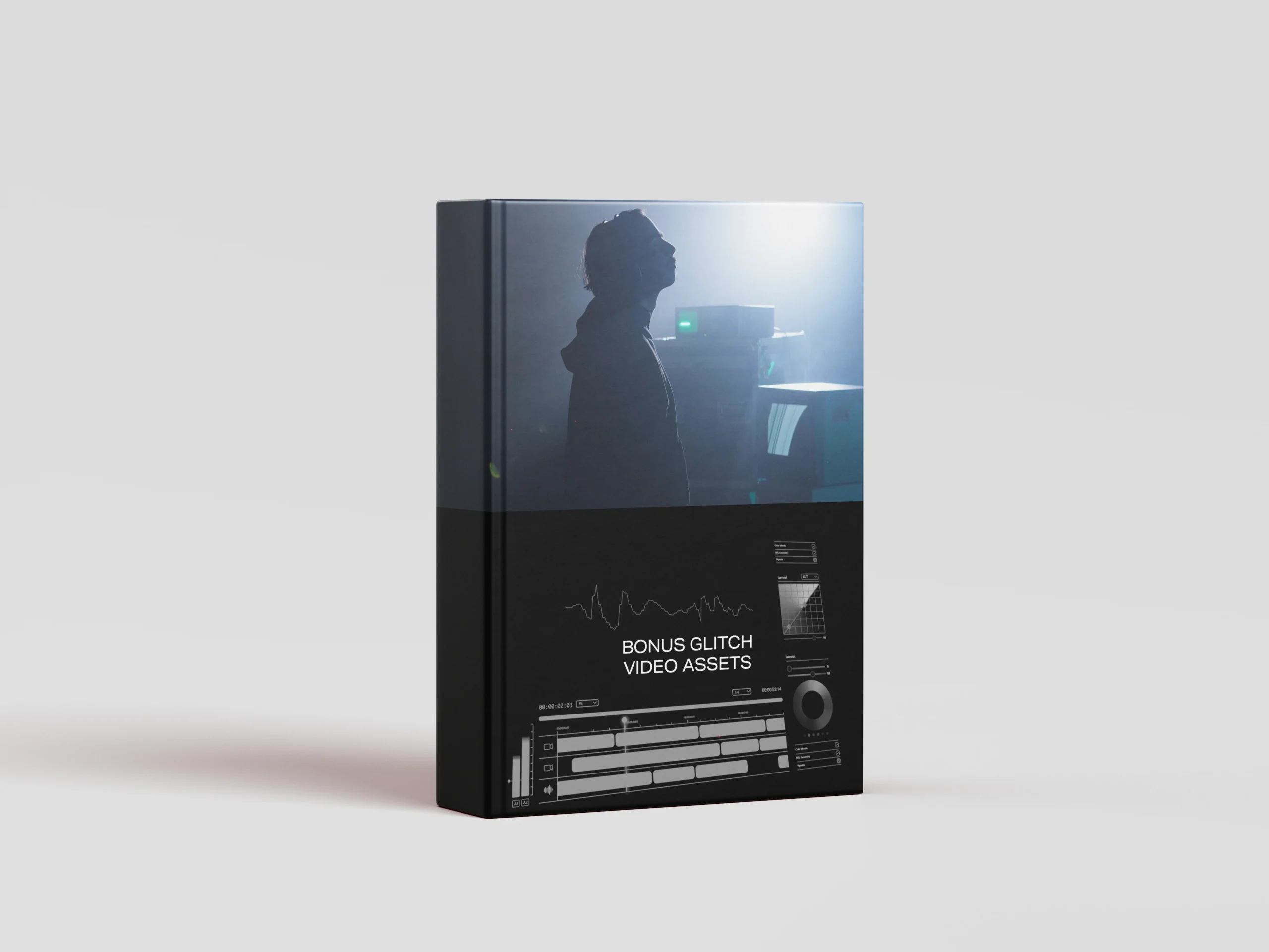 高质量转场过渡故障纹理呼啸上升打击乐 WAV 音效 / Happy Editing – Transition SFX