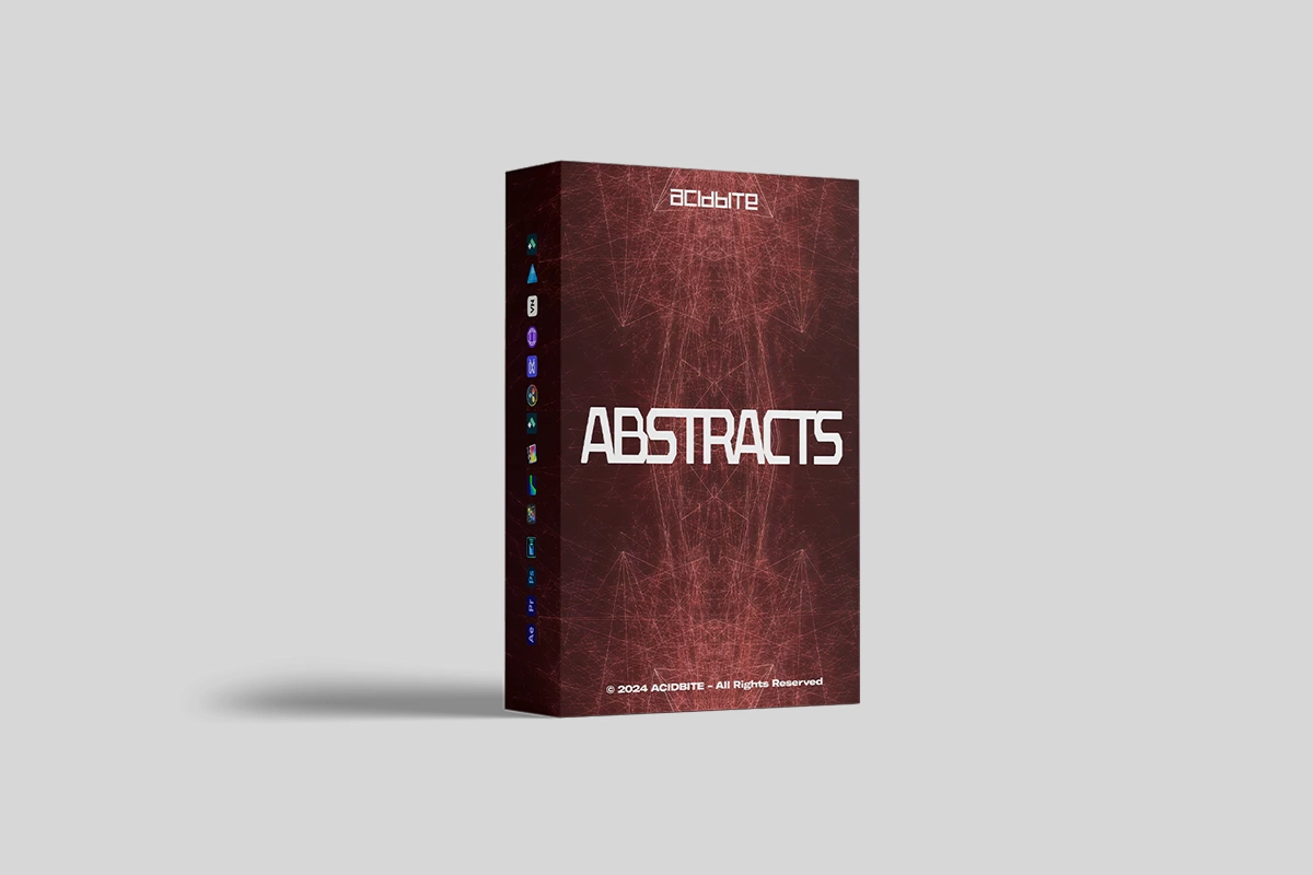 「即将更新⠐⠐⠐」抽象流体故障线条混合装置视觉艺术音乐节背景循环视频素材 / ACIDBITE – ABSTRACTS