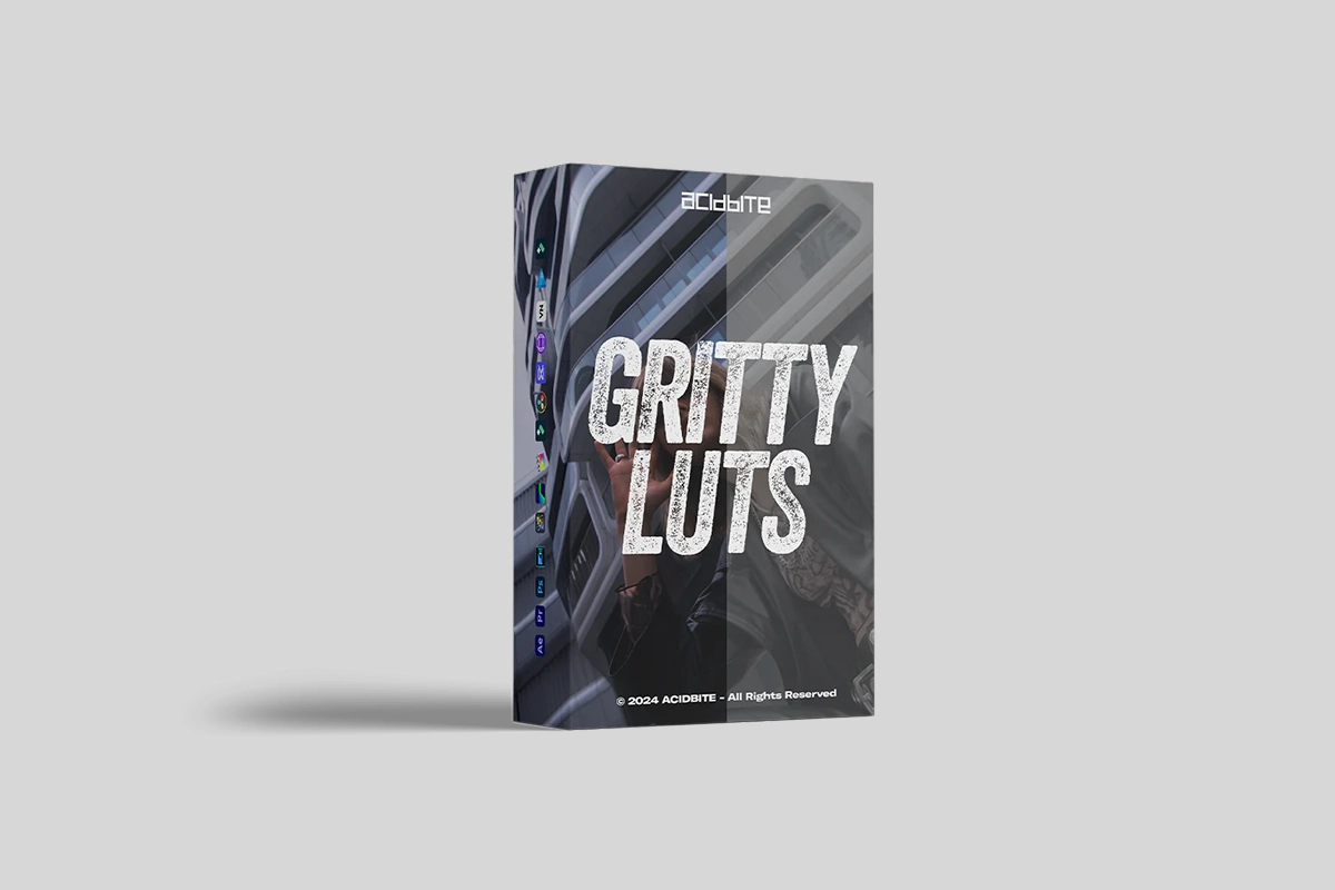 「即将更新⠐⠐⠐」600多个高级审美短片冷蓝沙棕黑白风格化多个LUTs调色预设 / ACIDBITE – GRITTY LUTS